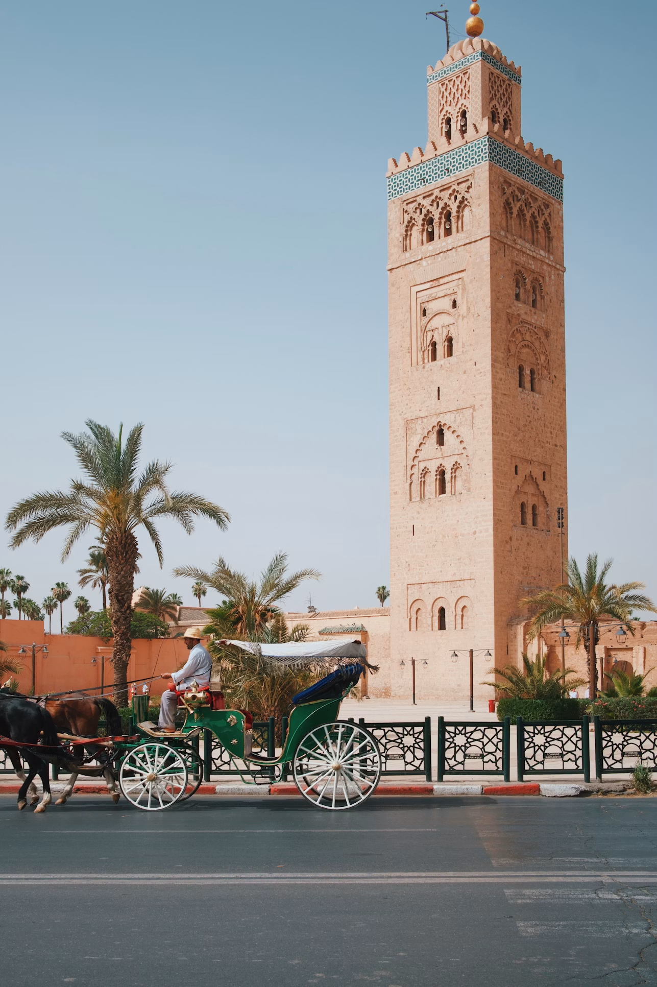 Minarete de la Koutoubia en Marrakech